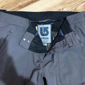 Burton men’s XL dryride snowpants